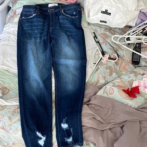 KanCan Distressed Skinny Jeans